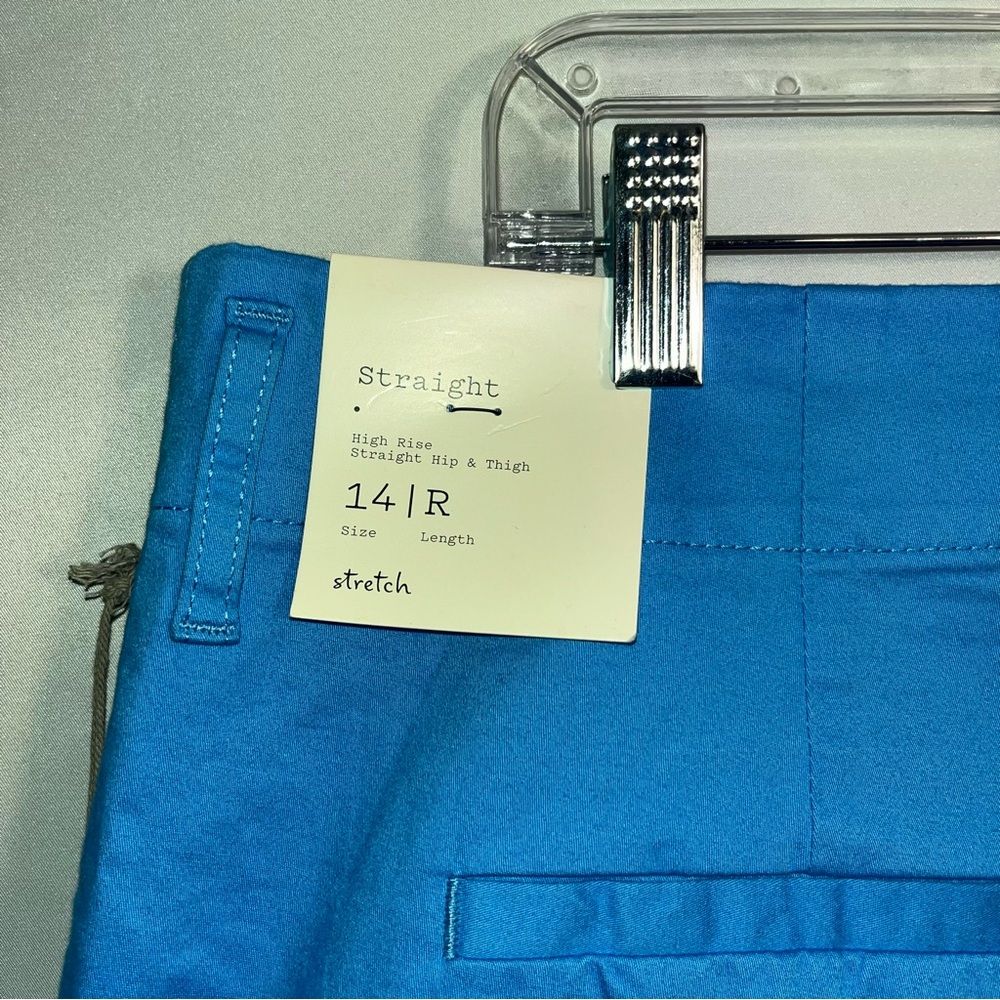Mid-Rise Slim Straight Fit Side Trousers - A New Day NWT, Multiple Sizes - Picture 8 of 9